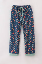Load image into Gallery viewer, Navy nativity print dad pajamas pants
