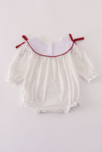Load image into Gallery viewer, Maroon Alabama embroidery dot bubble
