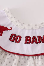 Load image into Gallery viewer, Maroon Alabama embroidery dot bubble
