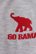 Load image into Gallery viewer, Grey Alabama embroidery pants set
