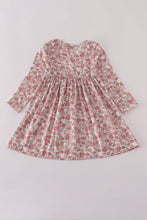 Load image into Gallery viewer, Floral print mom&amp;me dress
