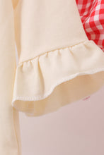 Load image into Gallery viewer, Beige reindeer sequin bloomer set
