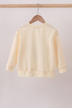Load image into Gallery viewer, Beige reindeer sequin mom&amp;me sweatshirt
