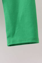 Load image into Gallery viewer, Green santa claus applique pants set
