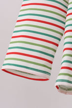 Load image into Gallery viewer, Green santa claus applique pants set
