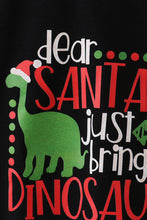 Load image into Gallery viewer, Black dinosaur print top
