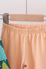 Load image into Gallery viewer, Green tree print ruffle pants set

