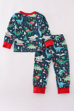 Load image into Gallery viewer, Green dinosaur print pants set
