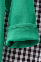 Load image into Gallery viewer, Green santa claus applique pants set
