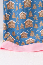 Load image into Gallery viewer, Pink christmas nutcracker print mom pajamas pants
