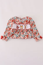 Load image into Gallery viewer, Fox embroidery floral print dress
