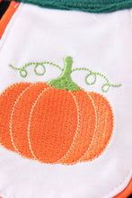 Load image into Gallery viewer, Forest velvet pumpkin embroidery girl dress
