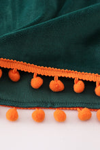 Load image into Gallery viewer, Forest velvet pumpkin embroidery girl dress
