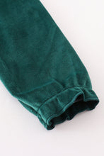 Load image into Gallery viewer, Forest velvet pumpkin embroidery girl dress
