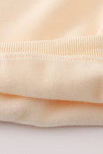 Load image into Gallery viewer, Cream god is good embroidery mom&amp;me fleece sweatshirt
