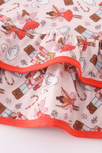 Load image into Gallery viewer, Red nutcracker girl pants set

