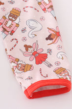 Load image into Gallery viewer, Red nutcracker girl pants set
