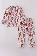 Load image into Gallery viewer, Christmas nutcracker print pajamas set

