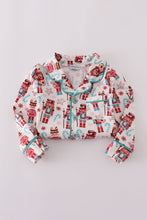 Load image into Gallery viewer, Christmas nutcracker print pajamas set
