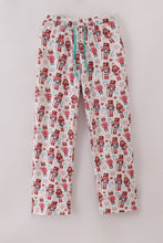 Load image into Gallery viewer, Christmas nutcracker print dad pajamas pants
