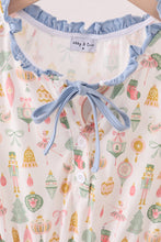 Load image into Gallery viewer, Nutcracker print tiered mom dress
