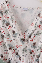 Load image into Gallery viewer, Sage bow tie mom dress
