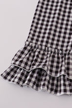 Load image into Gallery viewer, Blue GOIN TO THE ZOO embroidery ruffle pants set
