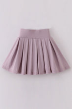 Load image into Gallery viewer, Purple yoga fabric girl skorts
