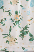 Load image into Gallery viewer, Green floral print set
