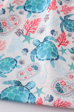 Load image into Gallery viewer, Green turtle print set
