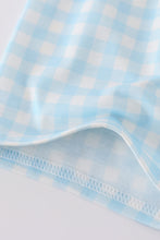 Load image into Gallery viewer, Green ice cream embroidery shorts set
