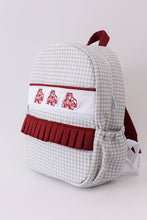 Load image into Gallery viewer, Mississippi state bulldogs embroidery girl backpack
