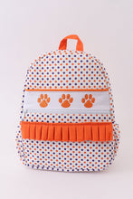 Load image into Gallery viewer, Clemson university embroidery girl schoolbag
