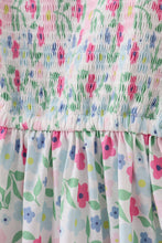 Load image into Gallery viewer, Meadow delight smocked mom dress
