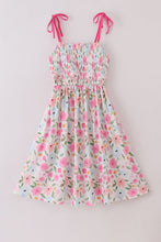Load image into Gallery viewer, Blossom bliss smocked mom dress
