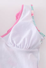 Load image into Gallery viewer, Blushing rose garden print mom swimsuit
