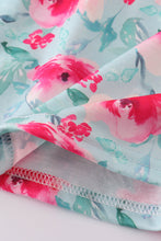Load image into Gallery viewer, Blushing rose garden print girl dress

