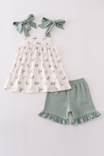 Load image into Gallery viewer, Green duck print set
