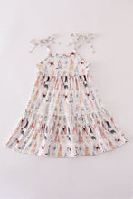 Load image into Gallery viewer, Pink party puppy print dress
