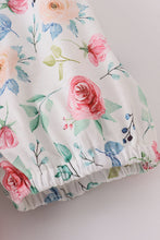 Load image into Gallery viewer, Green garden rose mom dress
