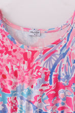 Load image into Gallery viewer, Pink Paradise Reef print mom&amp;me dress
