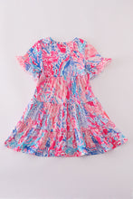 Load image into Gallery viewer, Pink Paradise Reef print mom&amp;me dress
