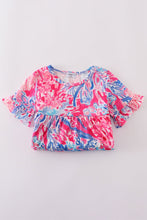 Load image into Gallery viewer, Pink Paradise Reef print mom&amp;me dress
