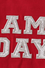 Load image into Gallery viewer, Maroon Alabama GAME DAY glitter shorts set
