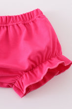 Load image into Gallery viewer, Pink coral reef ruffle bloomer set
