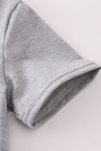 Load image into Gallery viewer, Gray tool box applique shorts set
