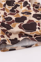 Load image into Gallery viewer, Brown camouflage print dad&amp;me shorts
