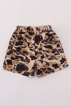 Load image into Gallery viewer, Brown camouflage print dad&amp;me shorts

