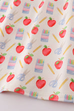 Load image into Gallery viewer, Apple pencil print dress
