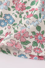 Load image into Gallery viewer, Vintage floral print ruffle dress
